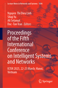 Vorderes Coverbild Proceedings of the Fifth International Conference on Intelligent Systems and Networks