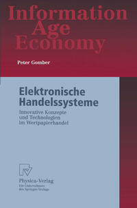 Vorderes Coverbild Elektronische Handelssysteme