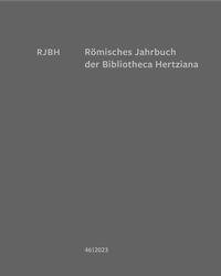 Vorderes Coverbild Römisches Jahrbuch der Bibliotheca Hertziana
