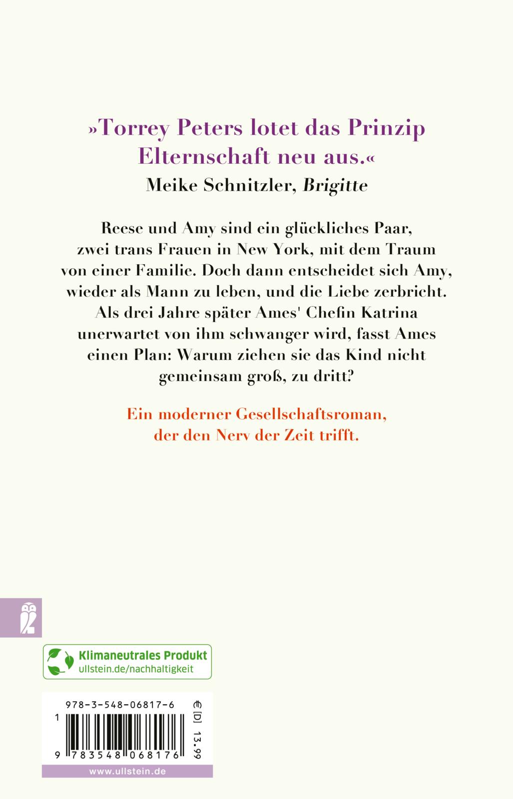 Rückseitencover Detransition, Baby