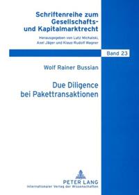 Vorderes Coverbild Due Diligence bei Pakettransaktionen