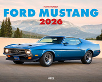 Vorderes Coverbild Ford Mustang Kalender 2026