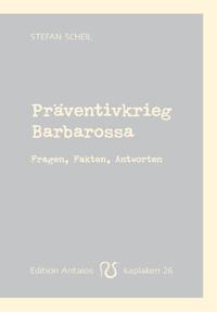 Vorderes Coverbild Präventivkrieg Barbarossa