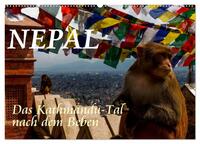 Vorderes Coverbild Nepal-Das Kathmandu-Tal nach dem Beben (Wandkalender 2025 DIN A2 quer), CALVENDO Monatskalender