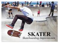 Vorderes Coverbild Skater. Skateboarding-Impressionen (Wandkalender 2026 DIN A3 quer), CALVENDO Monatskalender