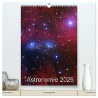 Vorderes Coverbild Astronomie 2026 (hochwertiger Premium Wandkalender 2026 DIN A2 hoch), Kunstdruck in Hochglanz