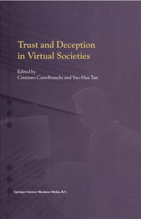 Vorderes Coverbild Trust and Deception in Virtual Societies