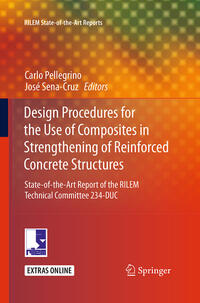 Vorderes Coverbild Design Procedures for the Use of Composites in Strengthening of Reinforced Concrete Structures
