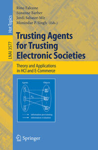 Vorderes Coverbild Trusting Agents for Trusting Electronic Societies