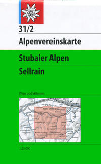 Vorderes Coverbild Stubaier Alpen, Sellrain
