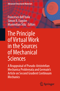 Vorderes Coverbild The Principle of Virtual Work in the Sources of Mechanical Sciences