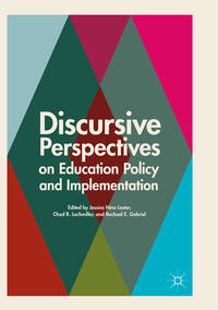 Vorderes Coverbild Discursive Perspectives on Education Policy and Implementation
