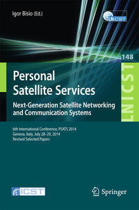 Vorderes Coverbild Personal Satellite Services. Next-Generation Satellite Networking and Communication Systems