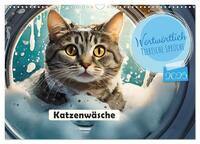 Vorderes Coverbild Wortwörtlich - Tierische Sprüche (Wandkalender 2025 DIN A3 quer), CALVENDO Monatskalender