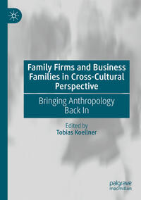 Vorderes Coverbild Family Firms and Business Families in Cross-Cultural Perspective