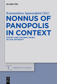 Vorderes Coverbild Nonnus of Panopolis in Context