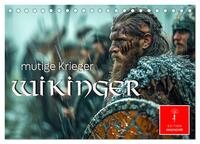 Vorderes Coverbild Wikinger - mutige Krieger (Tischkalender 2025 DIN A5 quer), CALVENDO Monatskalender