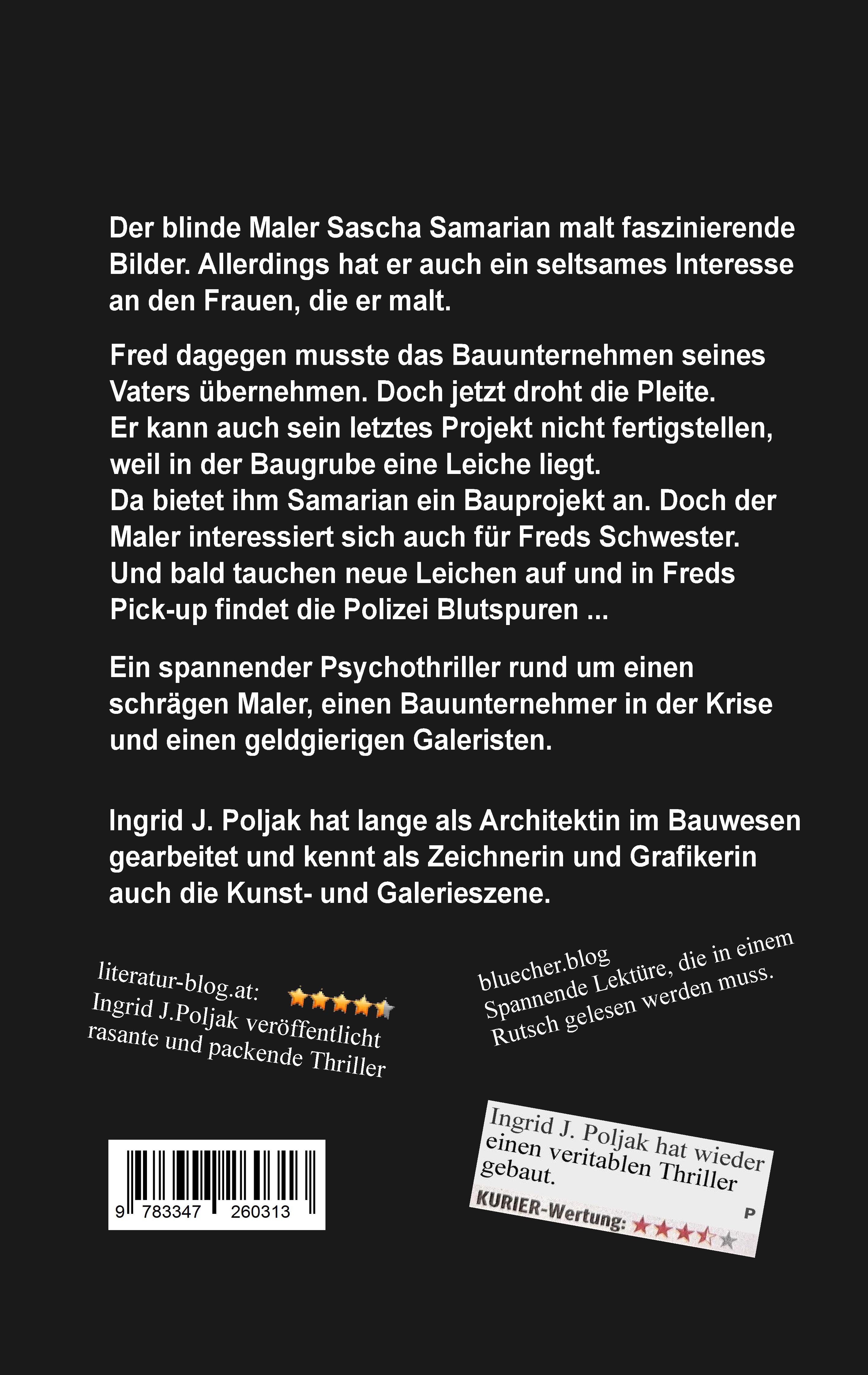 Rückseitencover BLINDE BILDER