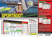 Vorderes Coverbild Info-Tafel-Set Sportboot führerscheinfrei
