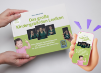 Vorderes Coverbild Zauberhafte Babyhände® - Das große Kindergebärden Lexikon