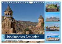 Vorderes Coverbild Unbekanntes Armenien (Wandkalender 2025 DIN A4 quer), CALVENDO Monatskalender