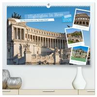 Vorderes Coverbild Highlights in Rom - Ein Wochenende in der "Ewigen Stadt" (hochwertiger Premium Wandkalender 2026 DIN A2 quer), Kunstdruck in Hochglanz