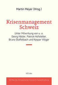 Vorderes Coverbild Krisenmanagement Schweiz