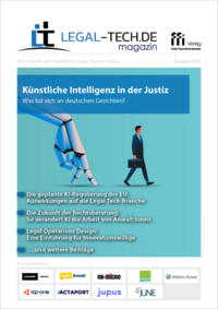 Vorderes Coverbild Legal Tech-Magazin 4/23