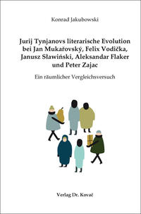 Vorderes Coverbild Jurij Tynjanovs literarische Evolution bei Jan Mukarovský, Felix Vodicka, Janusz Slawinski, Aleksandar Flaker und Peter Zajac