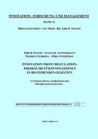 Vorderes Coverbild Innovation trotz Regulation: Freiräume für Innovationen in bestehenden Gesetzen