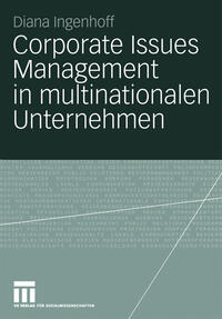 Vorderes Coverbild Corporate Issues Management in multinationalen Unternehmen