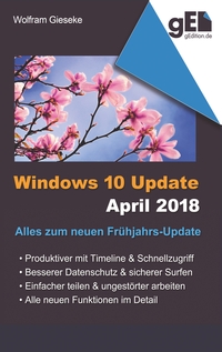 Vorderes Coverbild Windows 10 Update April 2018