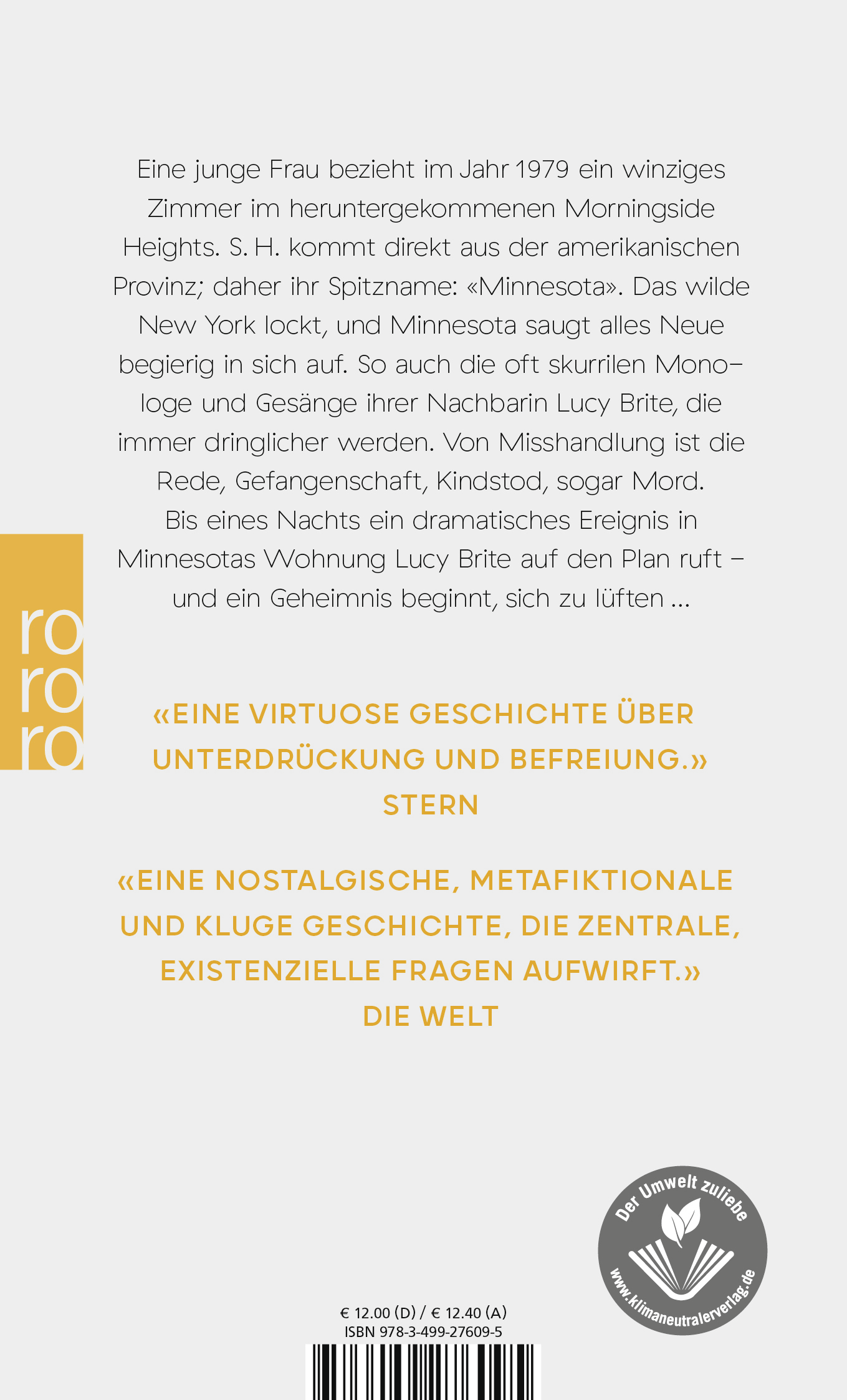 Rückseitencover Damals