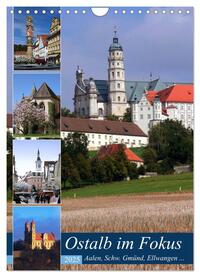 Vorderes Coverbild Ostalb im Fokus (Wandkalender 2025 DIN A4 hoch), CALVENDO Monatskalender