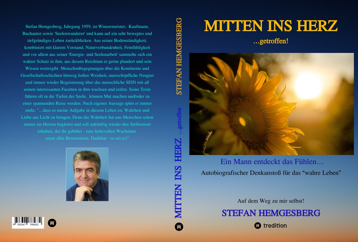 Gesamtes Coverbild Mitten ins Herz ...getroffen!