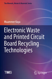 Vorderes Coverbild Electronic Waste and Printed Circuit Board Recycling Technologies