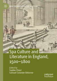 Vorderes Coverbild Spa Culture and Literature in England, 1500-1800