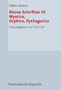Vorderes Coverbild Kleine Schriften III