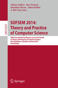 Vorderes Coverbild SOFSEM 2014: Theory and Practice of Computer Science