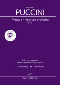 Vorderes Coverbild Messa a 4 voci con orchestra (Klavierauszug XL)