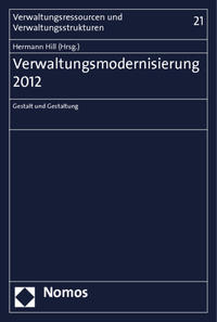 Vorderes Coverbild Verwaltungsmodernisierung 2012