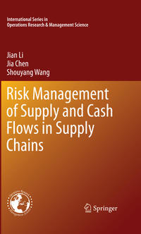 Vorderes Coverbild Risk Management of Supply and Cash Flows in Supply Chains