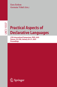 Vorderes Coverbild Practical Aspects of Declarative Languages