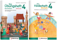 Vorderes Coverbild Sicher ins 5. Schuljahr – Paket: Förderprogramm Rechnen – Schreiben – Grammatik · Klasse 4