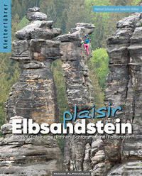 Vorderes Coverbild Kletterführer Elbsandstein Plaisir
