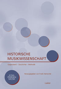 Vorderes Coverbild Historische Musikwissenschaft
