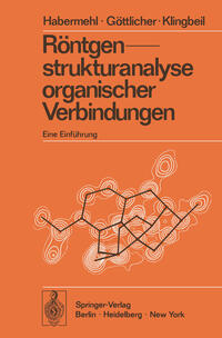 Vorderes Coverbild Röntgenstrukturanalyse organischer Verbindungen