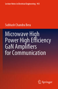 Vorderes Coverbild Microwave High Power High Efficiency GaN Amplifiers for Communication