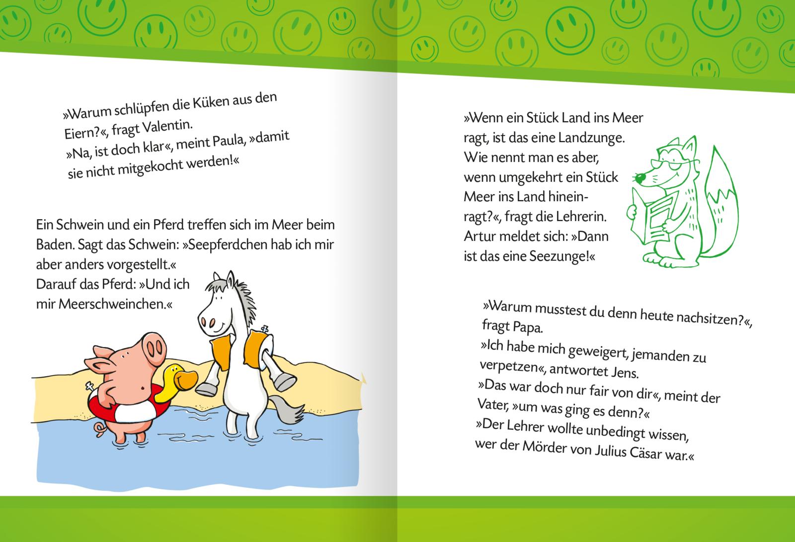 Beispielinhalt (Bild) Mein super Witzebuch