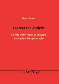 Vorderes Coverbild Concept and Analysis